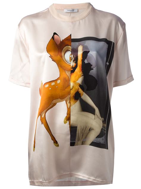 givenchy bambi t shirt women's|Givenchy Bambi.